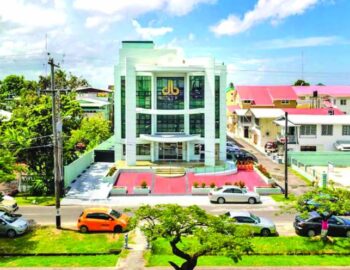 Demerara Bank Limited Head Office on Camp Street, Georgetown