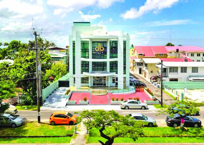 Demerara Bank Limited Head Office on Camp Street, Georgetown