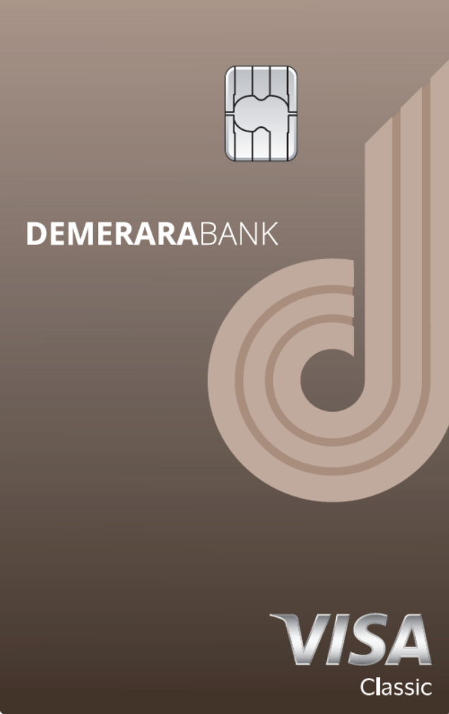 Demerara Bank VISA Classic card